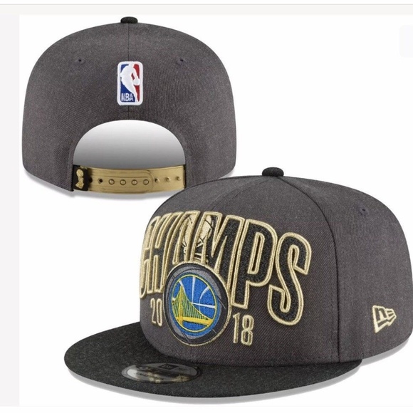 New Era Golden State Warriors 2018 Champs Hat - Picture 1 of 5